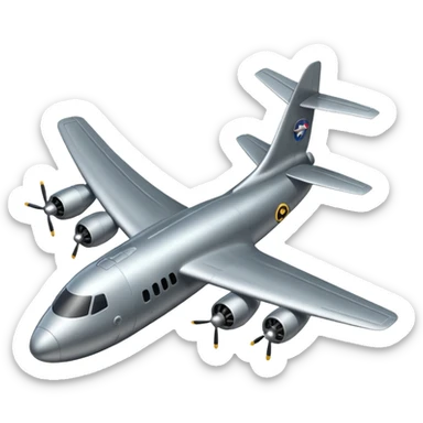 Bomber Plane  sticker
