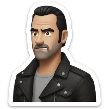 Negan sticker