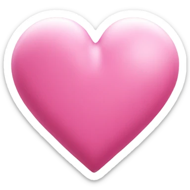 pink christmas heart  sticker