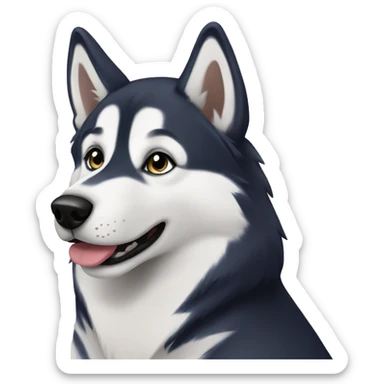 husky sticker