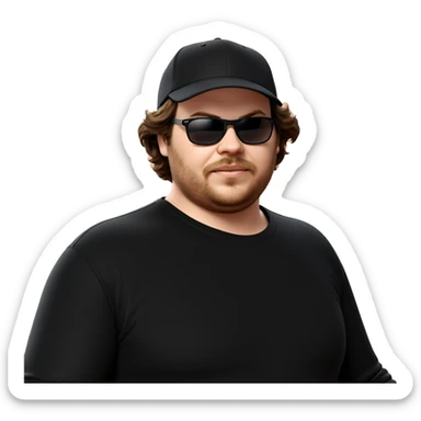 chill vibes with a cap sticker