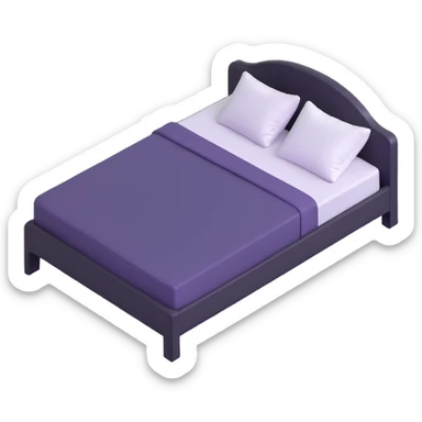 comfortable bed sticker