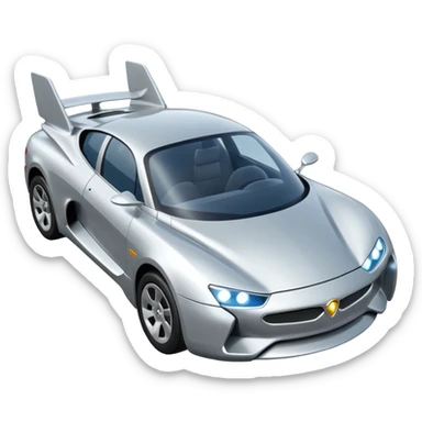 unconventionnal mean of transport sticker