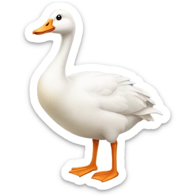 Silly goose  sticker