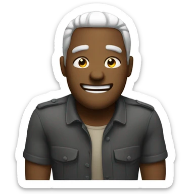 smile bad mood sticker