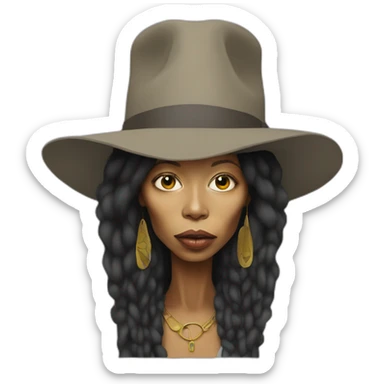 erykah badu smoking sticker