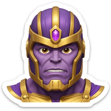 luva do poder thanos vingadores sticker