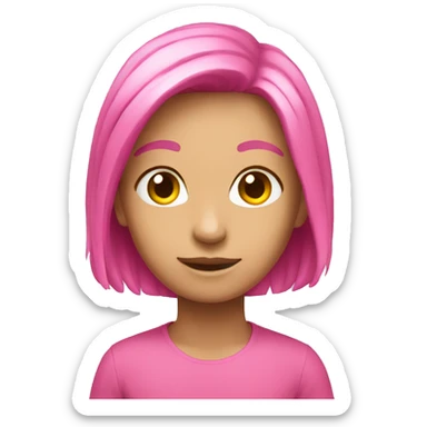 Pink sticker