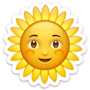 rayo amarillo sticker