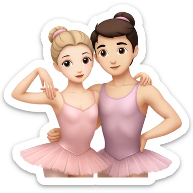 Ballet friends sticker