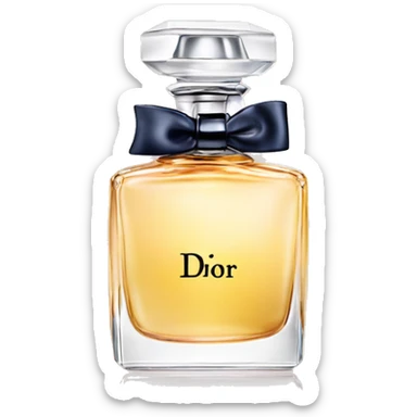 Dior parfume sticker