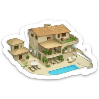 Casa de campo sticker
