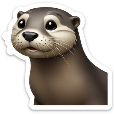 otter  sticker