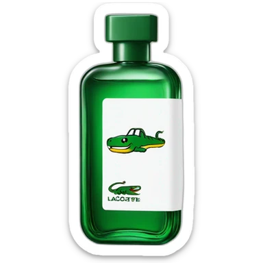 lacoste perfum sticker