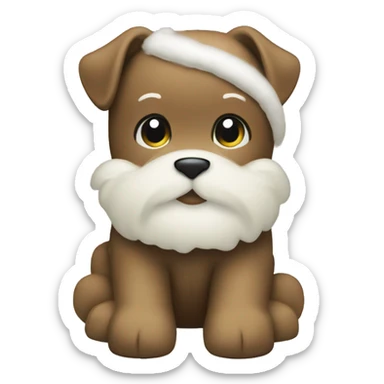 christmas UGG sticker