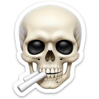 💀🤫 sticker