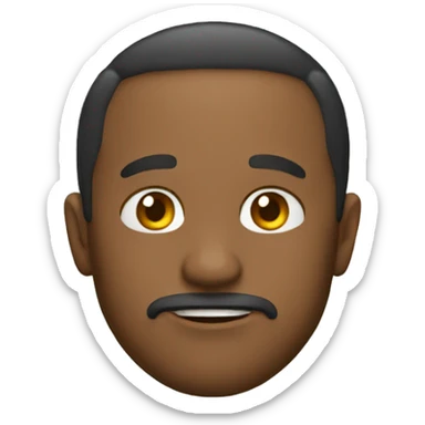 Emoji de un ladron sticker