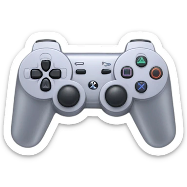 PlayStation controller sticker