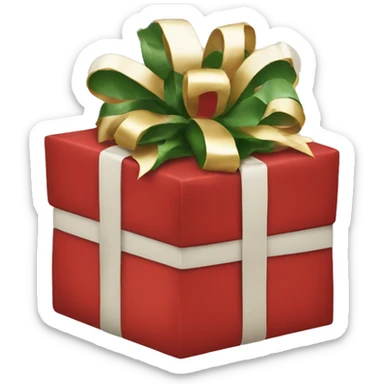 Christmas gifts sticker