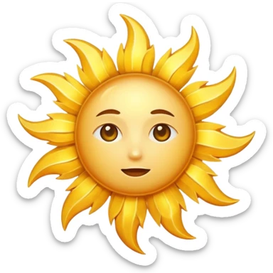 Le soleil inca
 sticker