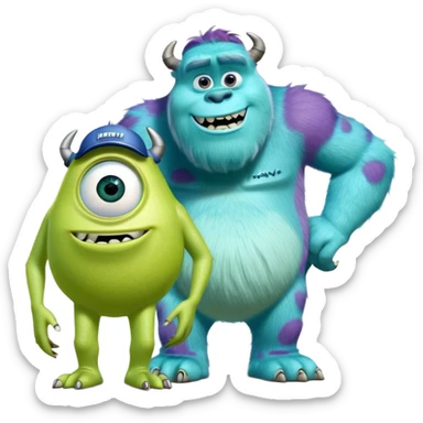 Monsters Inc. sticker
