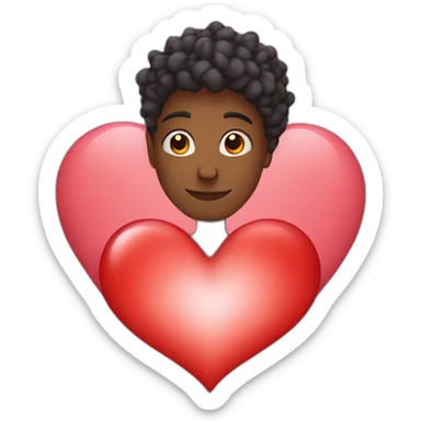 Soulmate with heart sticker