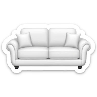 furniture store logo with sofa and text Мебельный Базар sticker