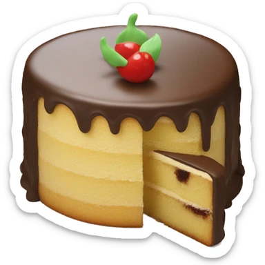 San Sebastian Cake sticker