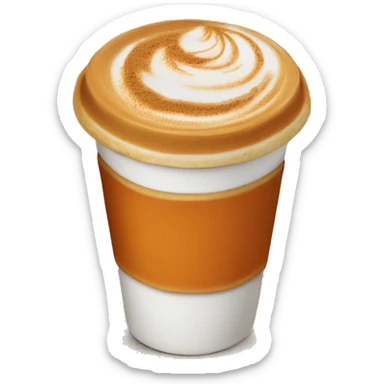 pumkin spice latte sticker