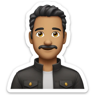 Mavi kelebek  sticker