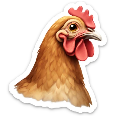 Chicken sticker