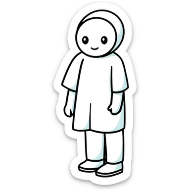 cool person avatar sticker