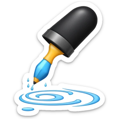 Crée un emoji de signature manuscrite . sticker