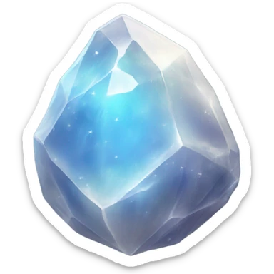 Moonstone crystal  sticker