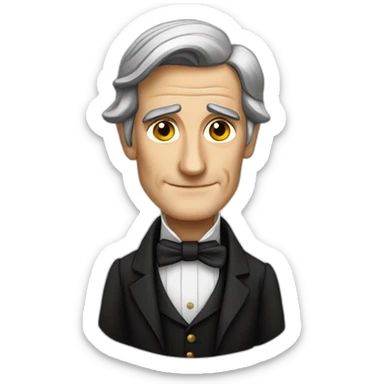 Ralph waldo emerson sticker