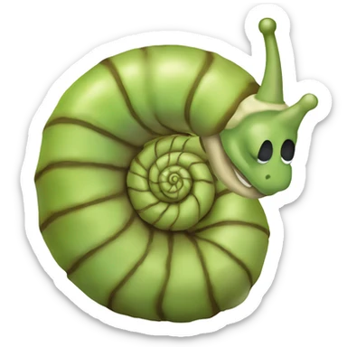 Hein große Schnecke sticker
