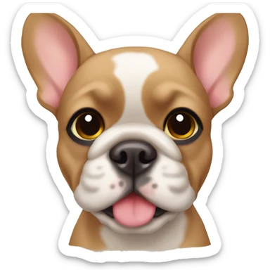 fawn frenchie  sticker
