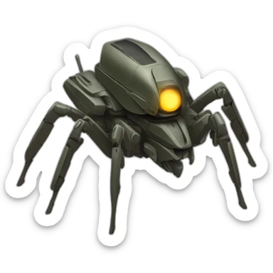 starship troopers arachnid sticker