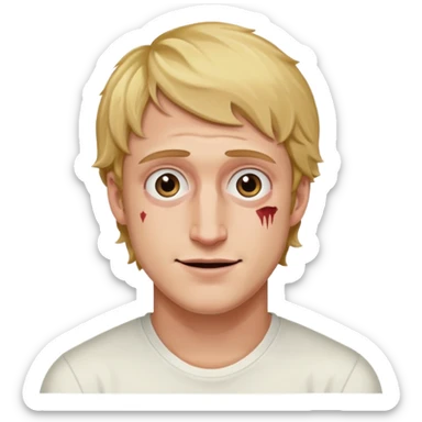 Logan Paul with a deadsmile sticker