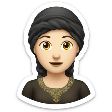 Circassian women sticker