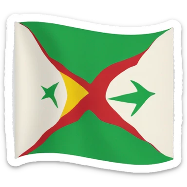 Amazigh flag sticker