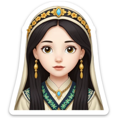 Limenian girl sticker