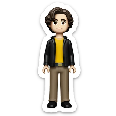 TIMOTHÉE CHALAMET lego full body sticker