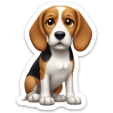 Beagle sticker