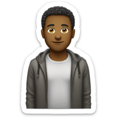 Large profile inch sticker