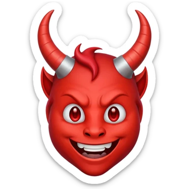 I need a devil in the night emoji sticker