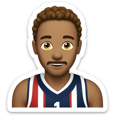 colonial basketball sticker