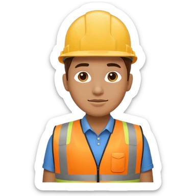 Waste Management, safety vest sticker