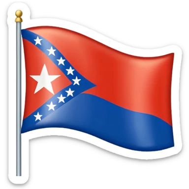 YUGOSLAVIA FLAG sticker