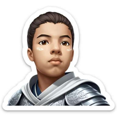 Moonlit Samurai sticker